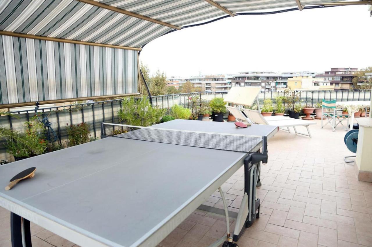Ferienwohnung Superattico Lido di Ostia Exterior foto